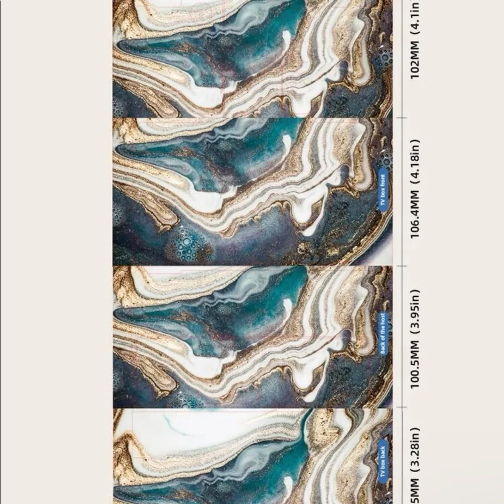 Ocean Marble Nintendo Switch Skin